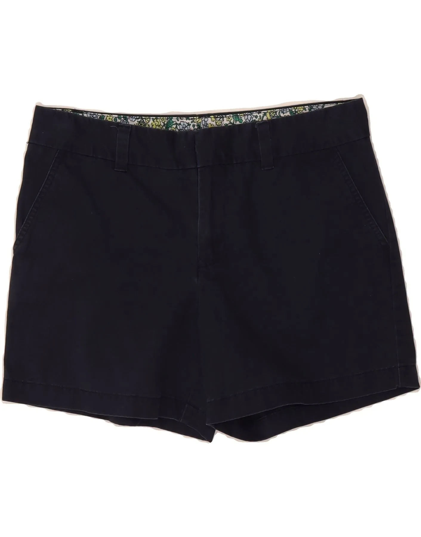 Minimal Fit kids' style TOMMY HILFIGER Womens Chino Shorts US 8 Medium W34  Navy Blue Cotton