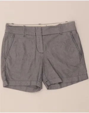 Flexible Side Panels Swimwear J. CREW Womens Chino Shorts US 00 2XS W28 Grey Cotton