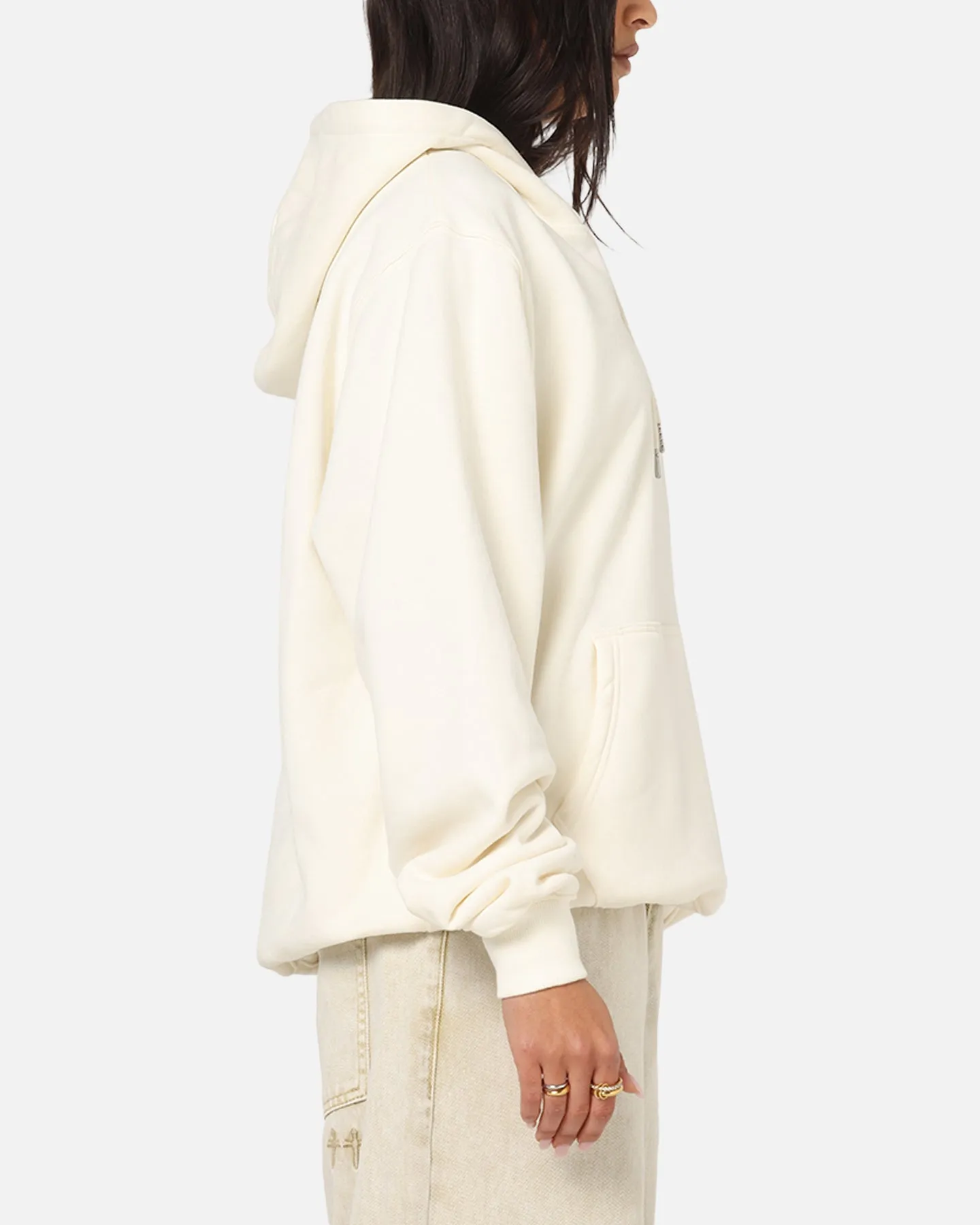 Culture Kings Standard Hoodie Off White Summer Vacation Beach Walk