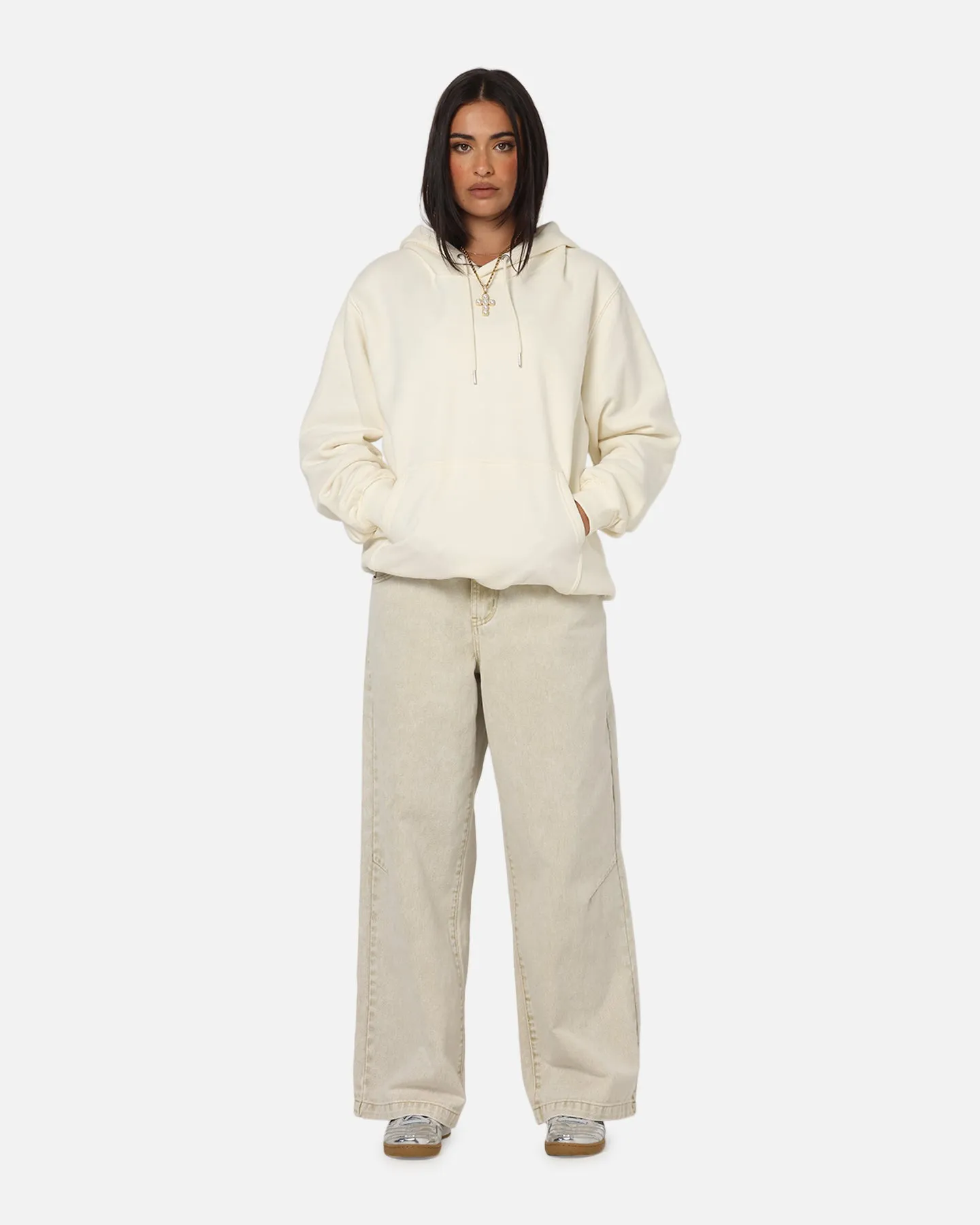 Culture Kings Standard Hoodie Off White Collectible Lightweight Material