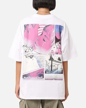 Playboy The Kiss T-Shirt White/Pink Summer Wardrobe