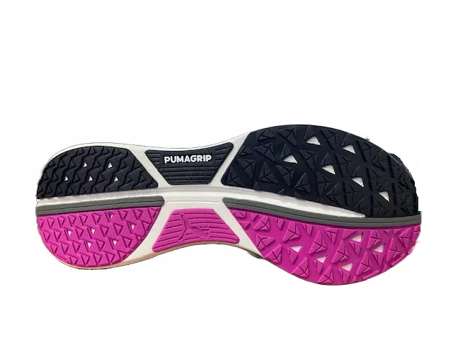 Puma scarpa da corsa da donna Electrify Nitro 195174 08 black-castlerock-deep orchid Decoupled Crash Pad anaerobic shoes