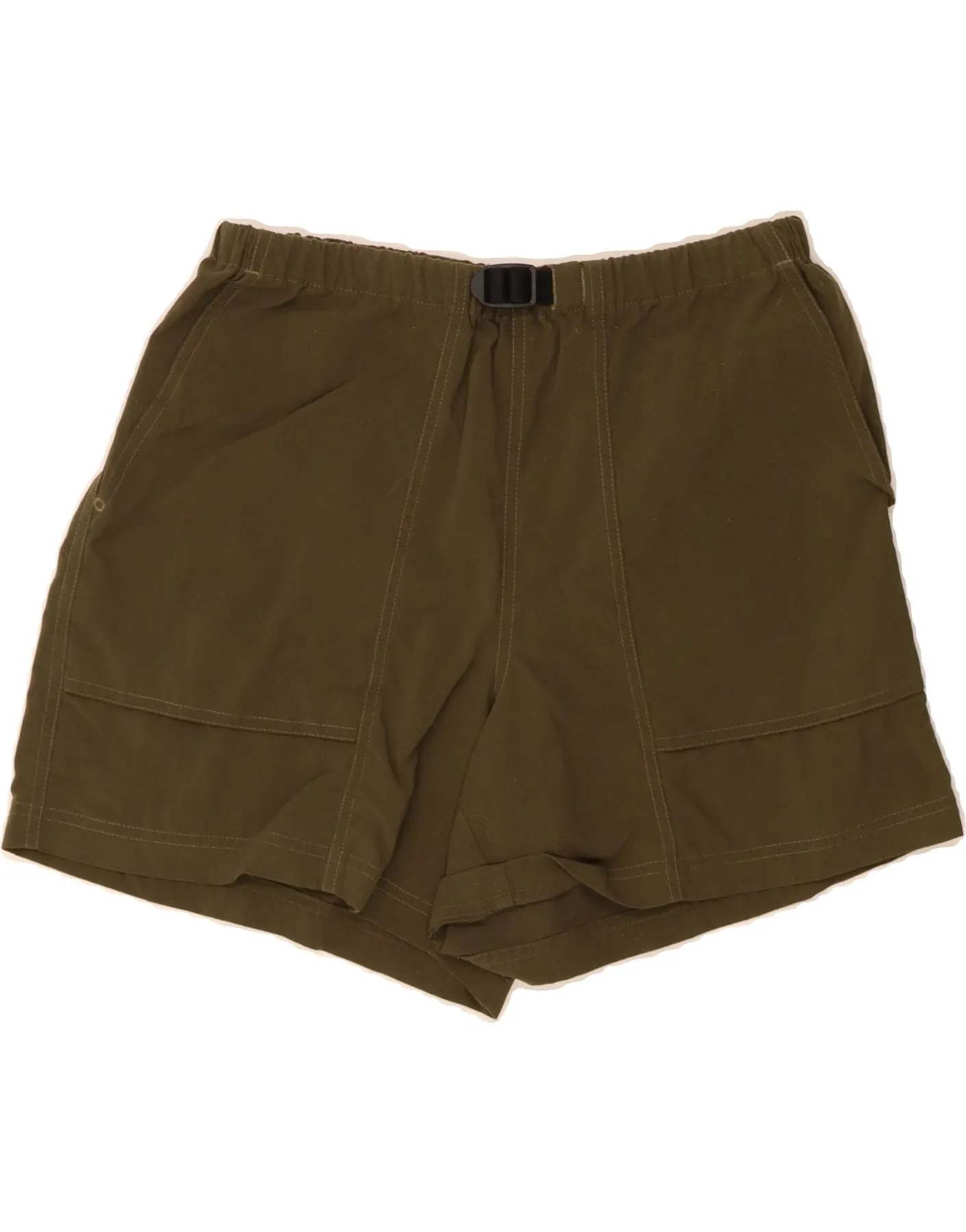 PATAGONIA Womens Casual Shorts Medium W30 Green Nylon Concert wear