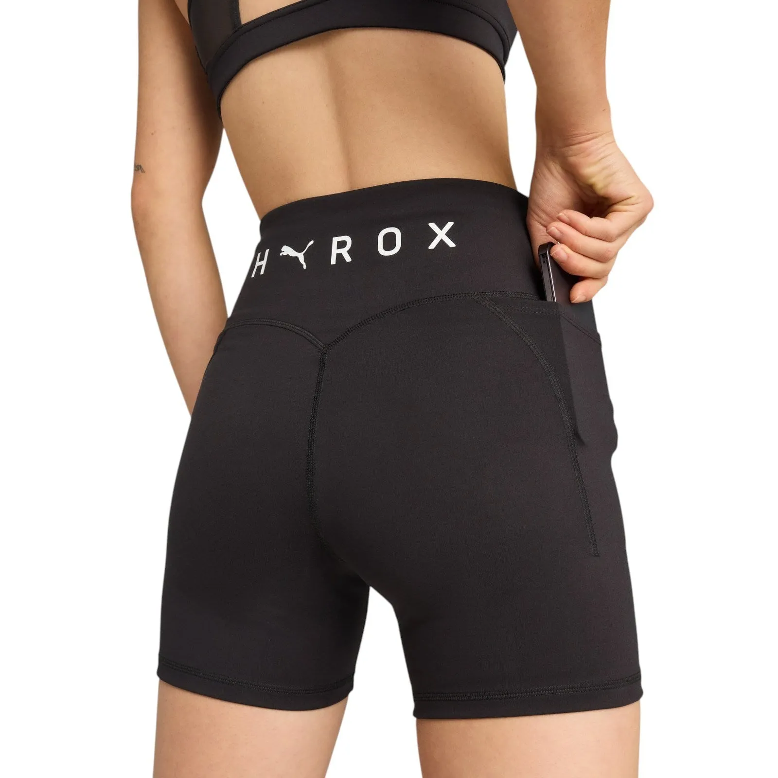 Puma x Hyrox Cloudspun Womens 3" High-Rise Training Short Hypoallergenic Lining