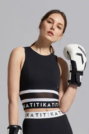 Bright Color High Edge Durability Tron Long Line Bra Tank