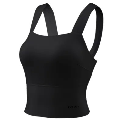Farrah Cropped Tank Quick Pullover Design Quick Access Pocket