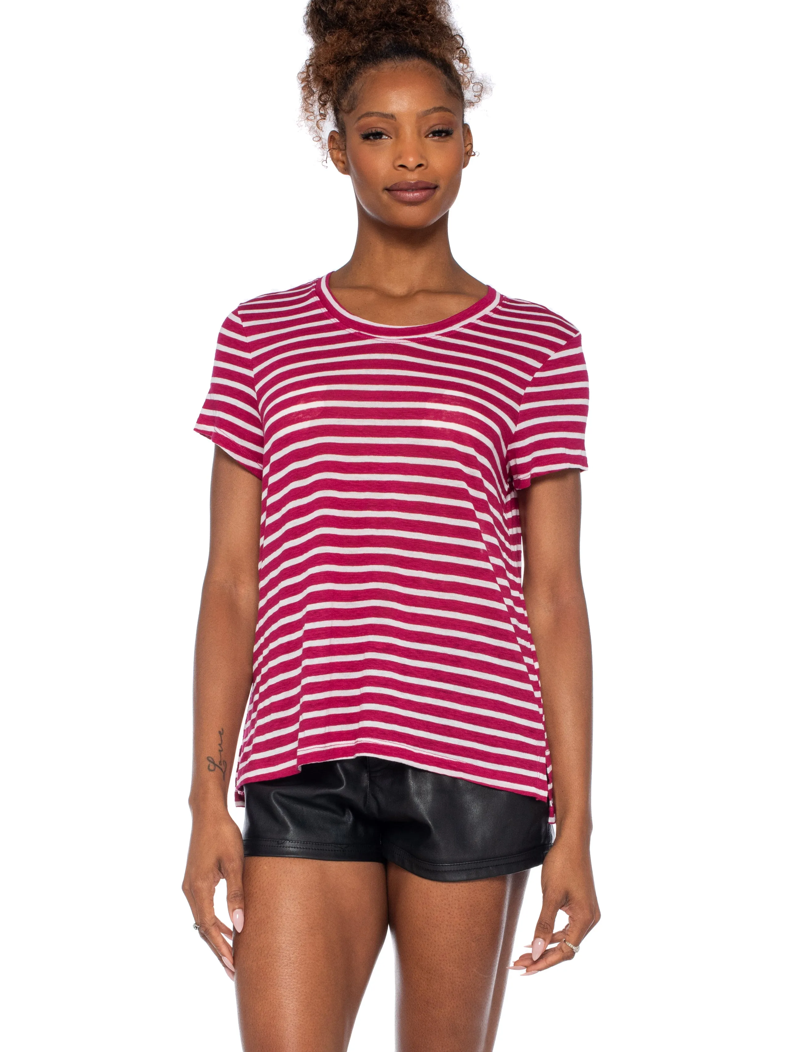 Fresh Look Boy Tee Vented Hem Short Sleeve