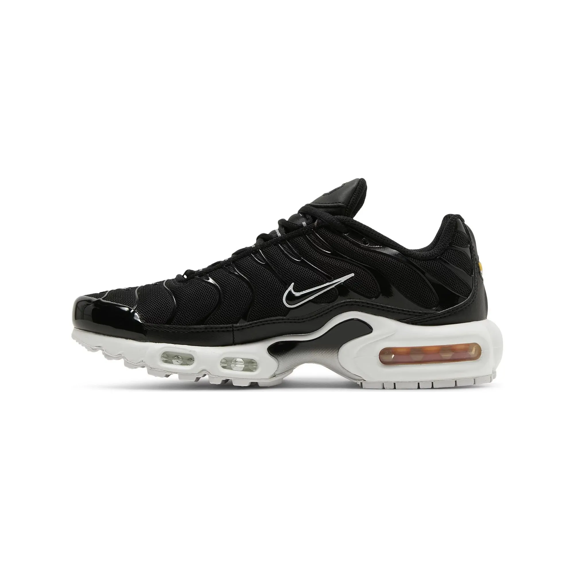 Ventilation holes grass running shoes Nike Air Max Plus TN 'Black White' Women's (2022)