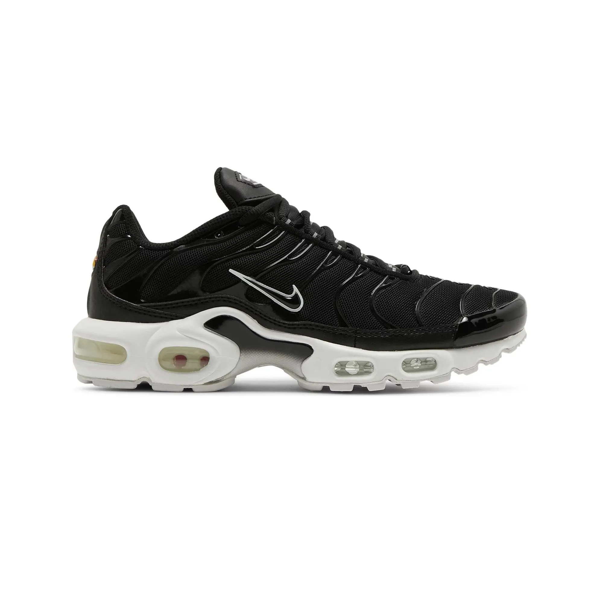 Lightweight Knit Fabric Nike Air Max Plus TN 'Black White' Women's (2022)