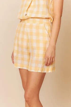 Double Layered Hem SUNDROPS SHORTS