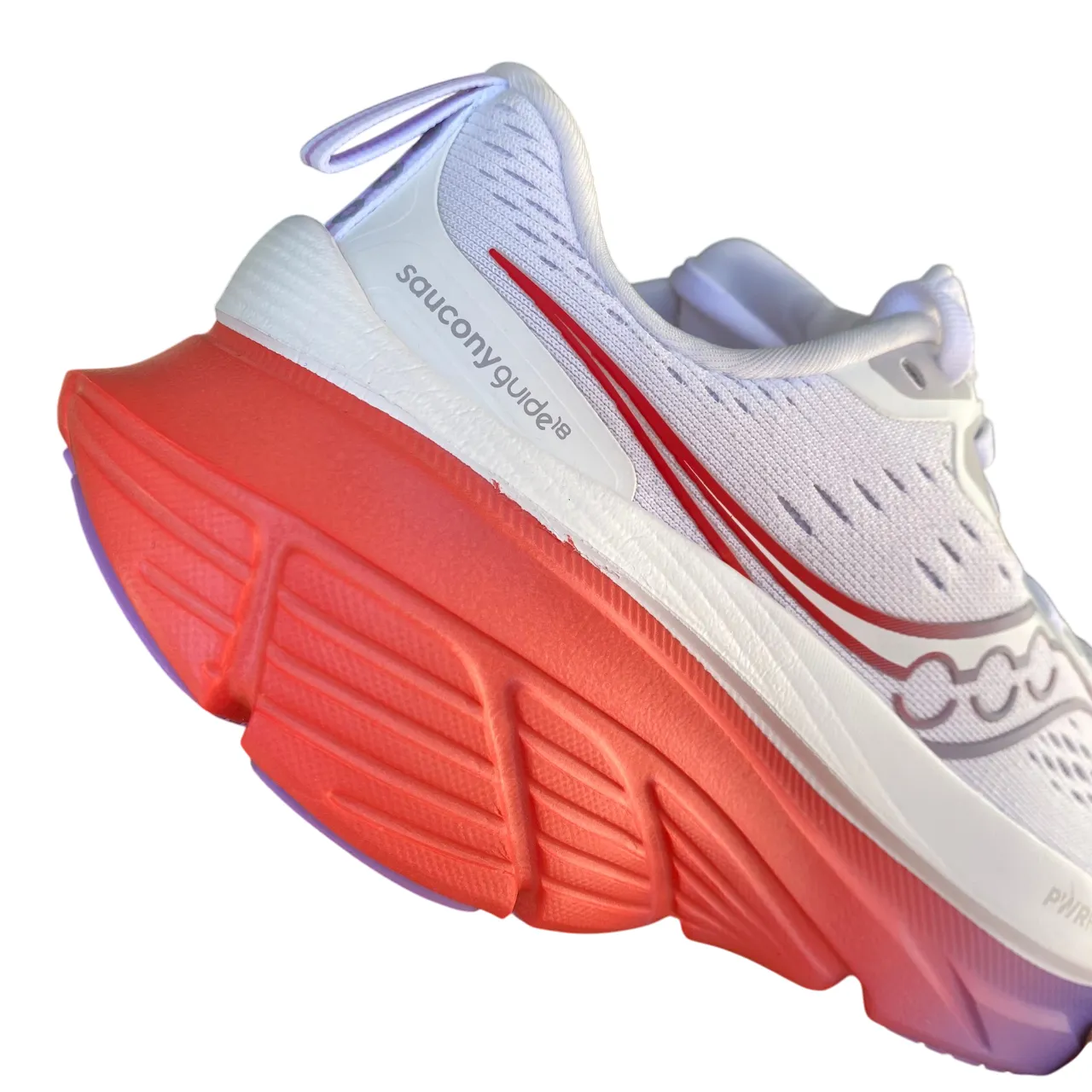 Saucony Guide 18 S10998-241 Scarpe Running Donna Bianco interval training running wear Ventilated Mesh