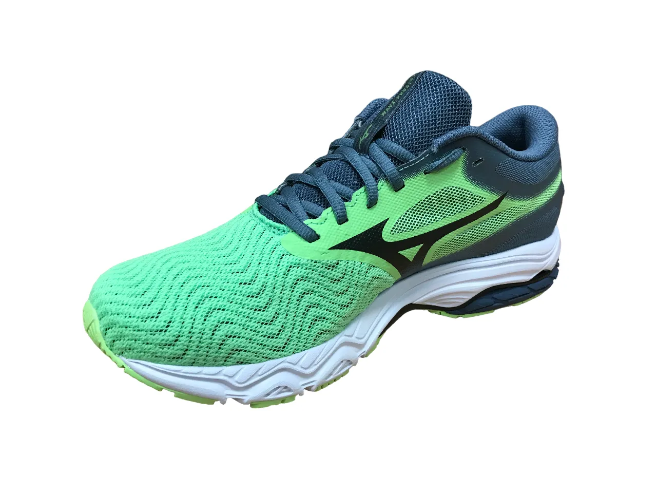 Stability plate Mizuno Scarpa da corsa da uomo Wave Prodigy 4 J1GC221053 909 nero verde blu