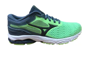 Mizuno Scarpa da corsa da uomo Wave Prodigy 4 J1GC221053 909 nero verde blu Full Cushioning