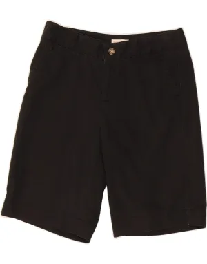 DOCKERS Womens Chino Shorts US 10 Large W32  Black Cotton Quick Dry Wear Fit Light Fit Wear