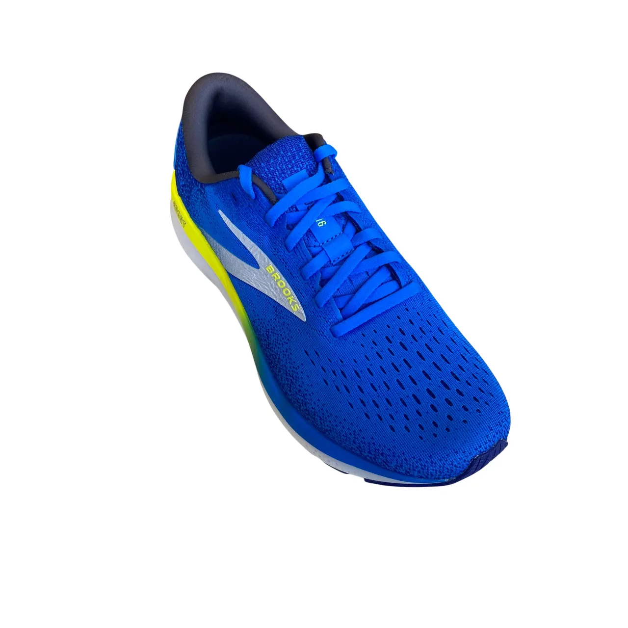 Brooks scarpa da corsa da uomo Ghost 16 1104181D 421 azzurro-blu-giallo Durable outsole compound