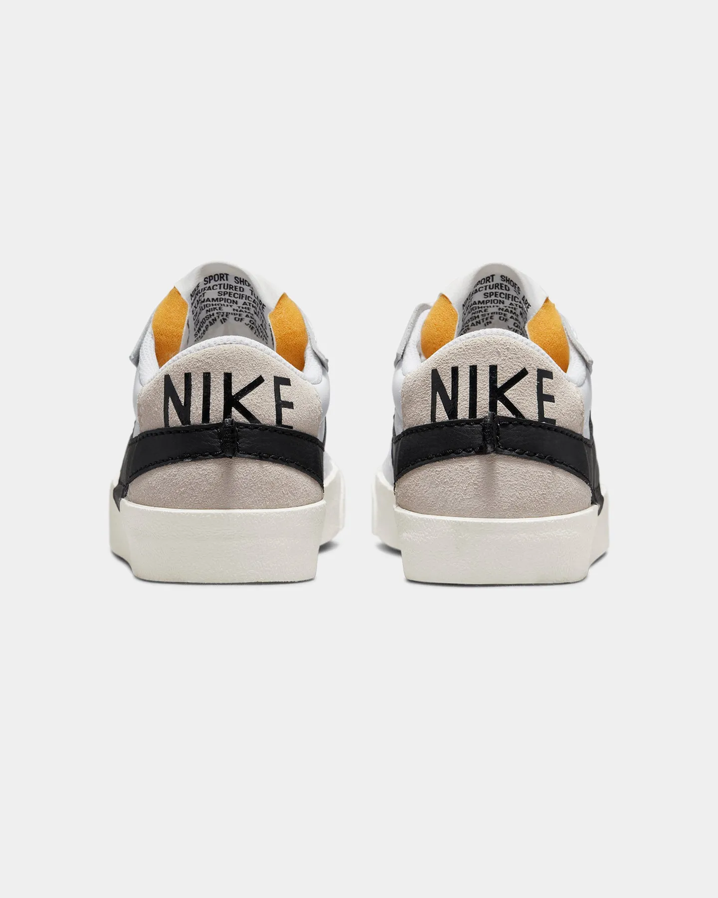 Nike Women's Blazer Low '77 Jumbo White/Black All Terrain Health Focused Star Walk