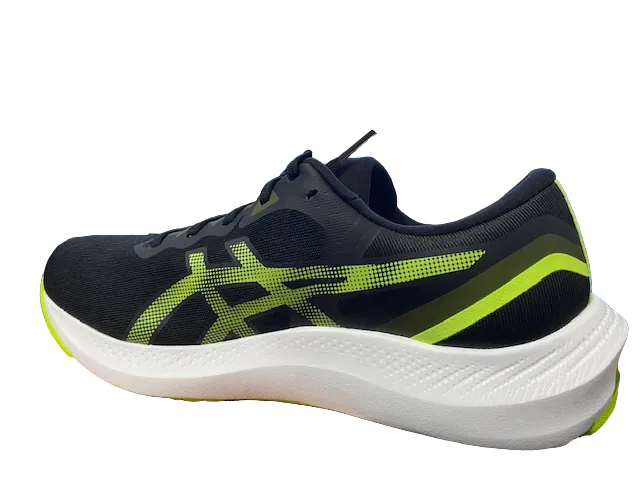 Asics Scarpa da corsa da uomo ammortizzata Gel Pulse 13 1011B175 004 nero verde flexible running footwear