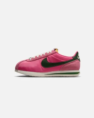 Nike Women's Cortez Pinksicle Fur Trim Durable Build Weekend Errands