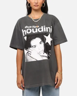 Light Fit Wear Beachwear Dua Lipa Houdini T-Shirt Faded Black