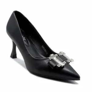Chic Pumps Night Out Black Formal Court Shoes L00850018