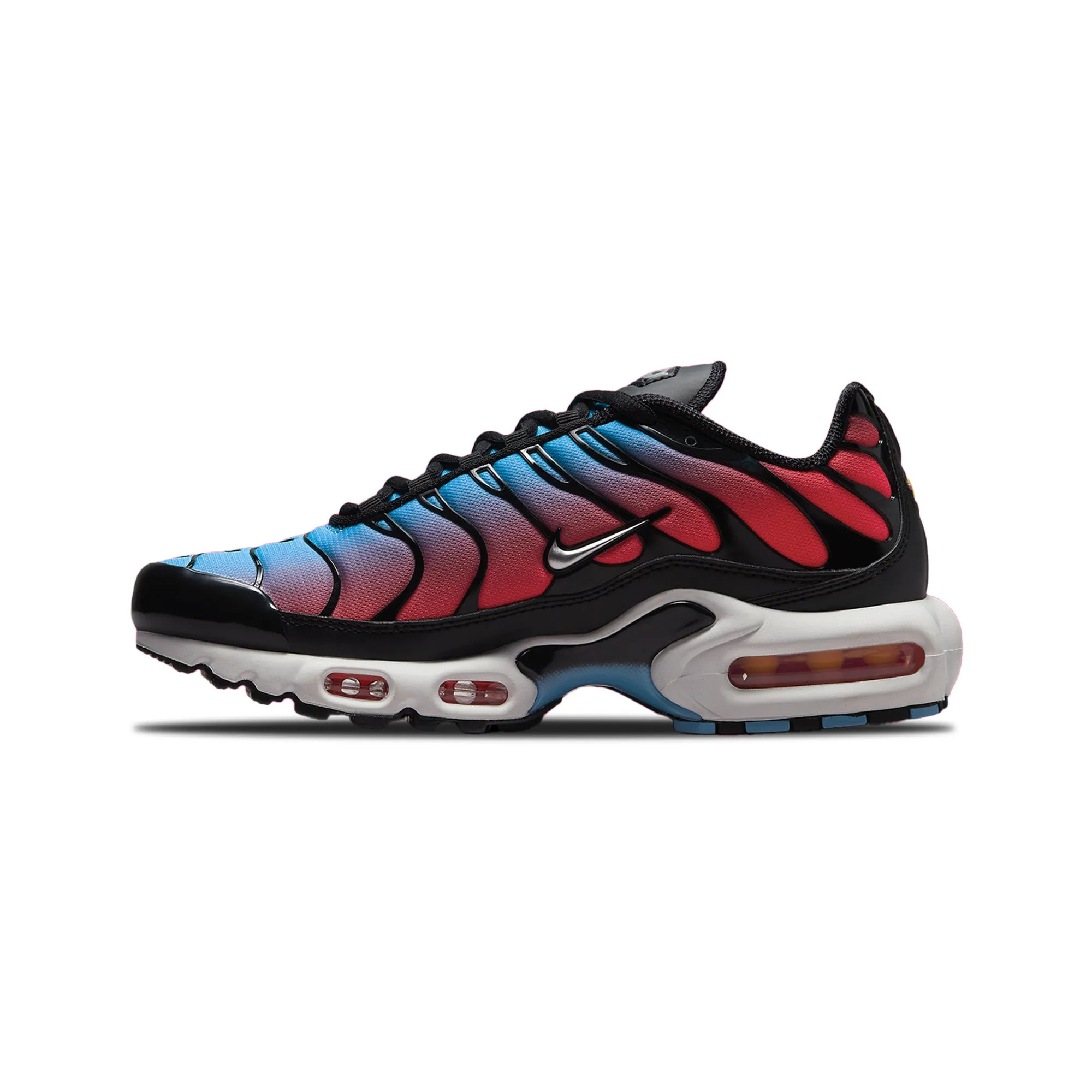 celebrity - inspired shock - absorbing foam shoe element Nike Air Max Plus TN 'University Blue Light Crimson' Women's