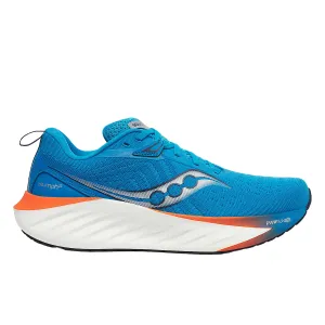 Roomy Fit Saucony scarpa da corsa da uomo Triumph 22 S20964-217 azzurro-arancio