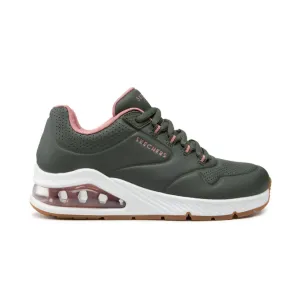 Skechers sneakers da donna Uno 2-2nd Best 155542/OLV verde oliva high - traction shoes