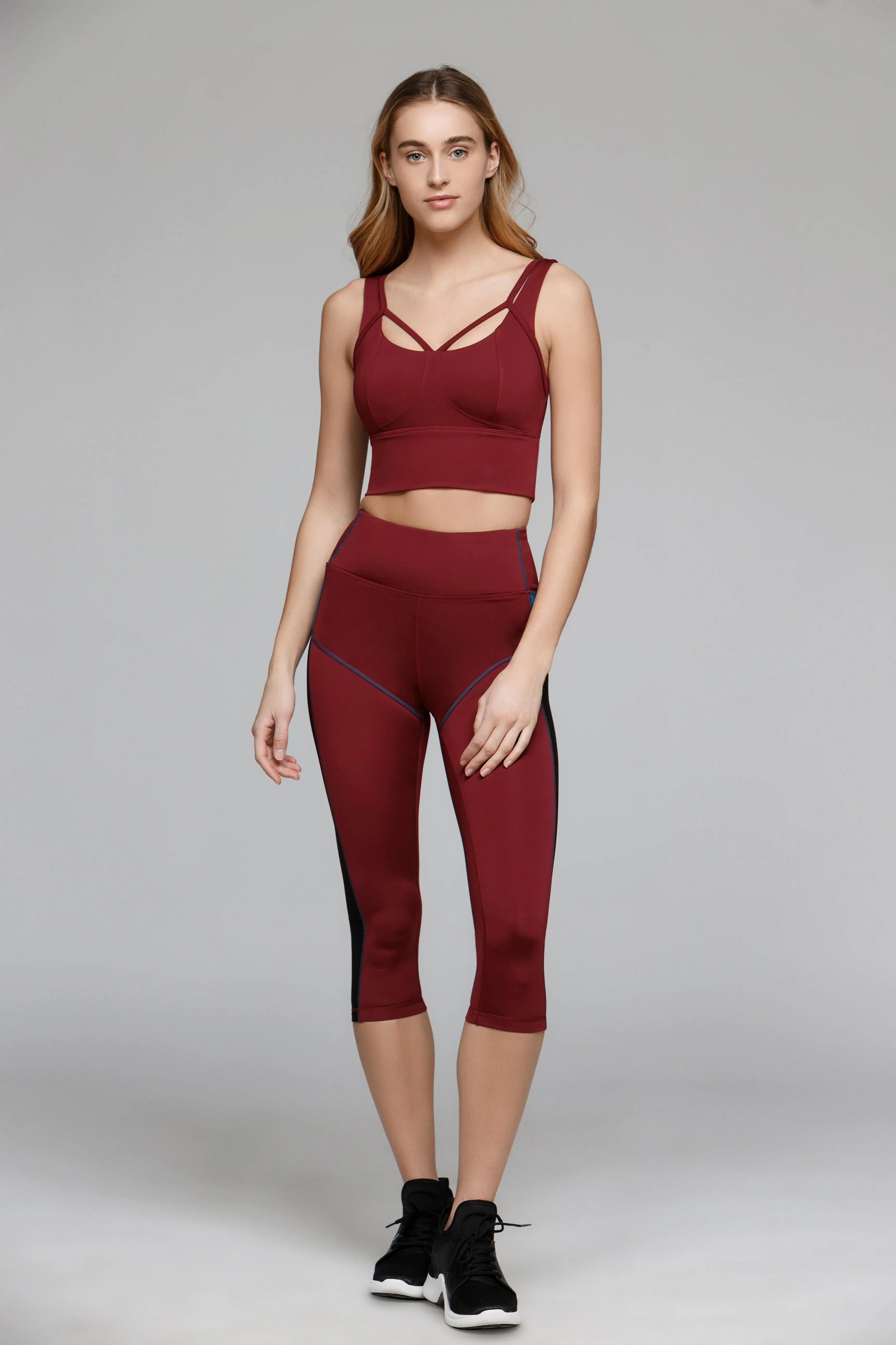 HighDensity Padding Athens Cropped Tank Top
