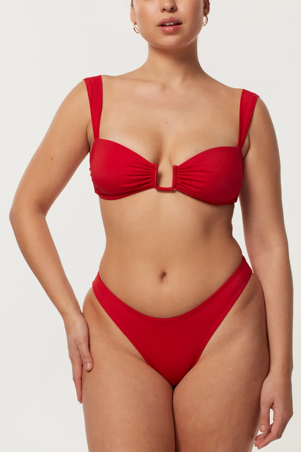 Flexible Core Panels Cannes Top - Red