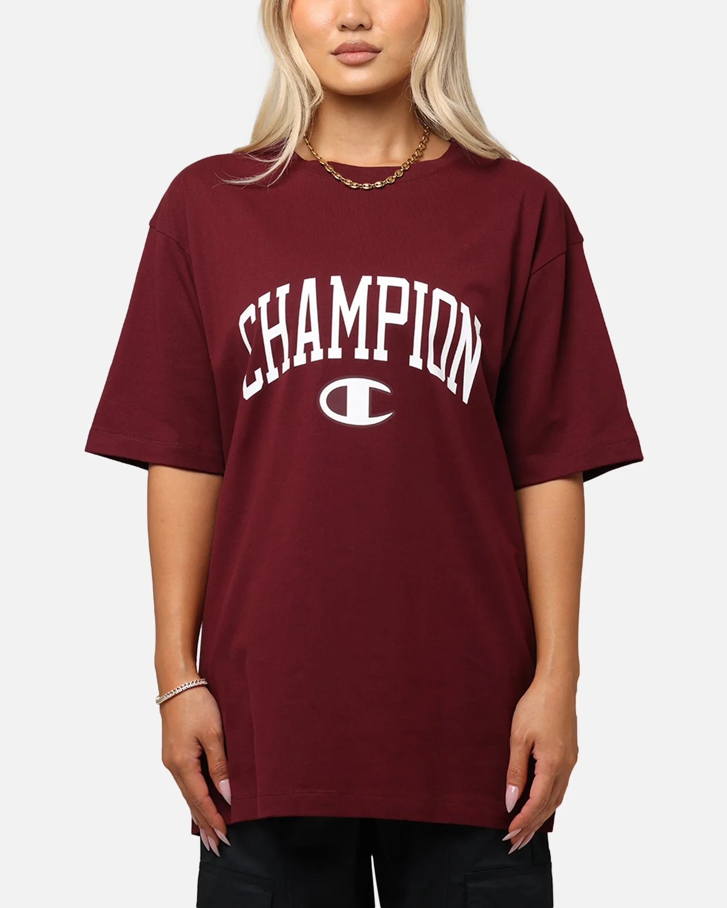 Chill Wear Active Fashion Champion Rochester Graphic T-Shirt Red