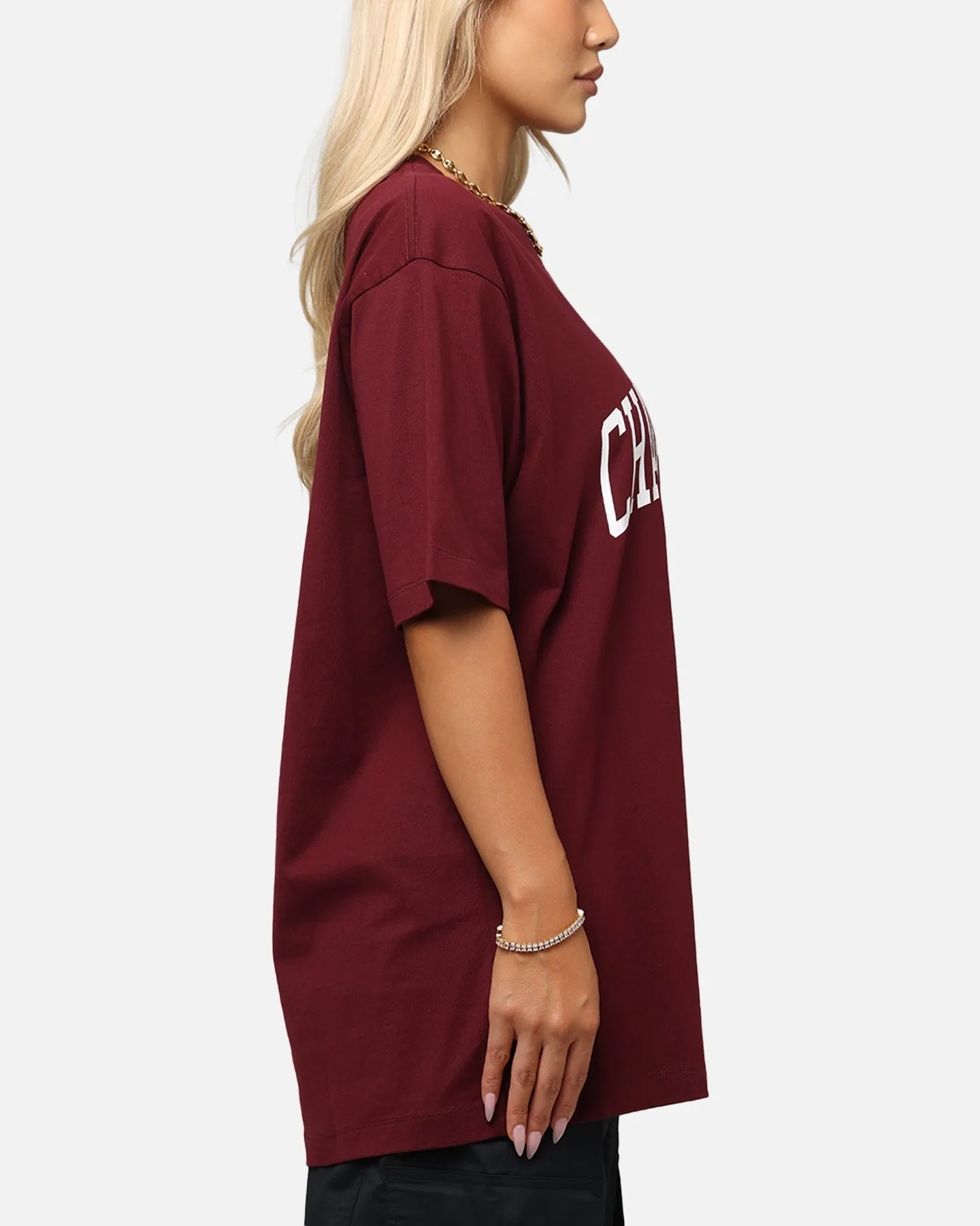 Cozy Feeling Champion Rochester Graphic T-Shirt Red