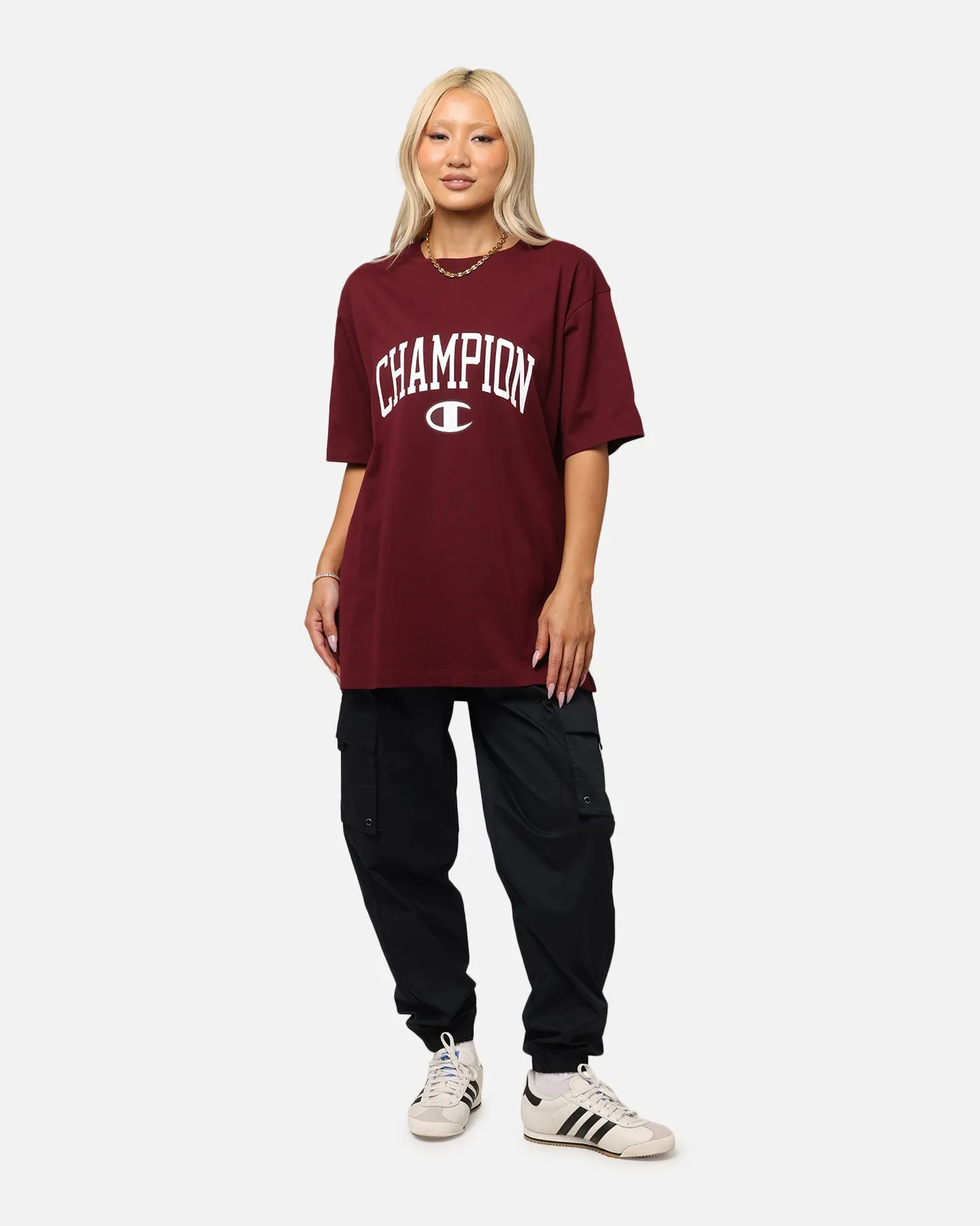 Sustainable Fibers Champion Rochester Graphic T-Shirt Red