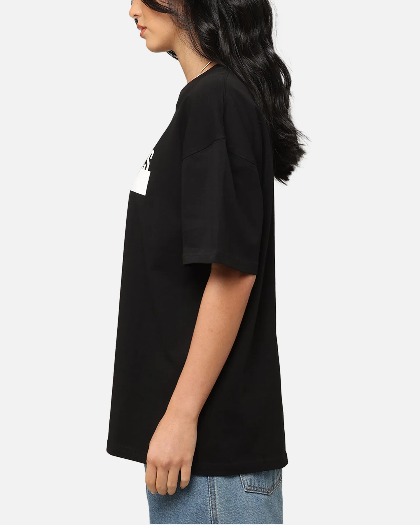 Comfort Fit Boat neck style Elevn Clothing Co Blocked Out T-Shirt Black