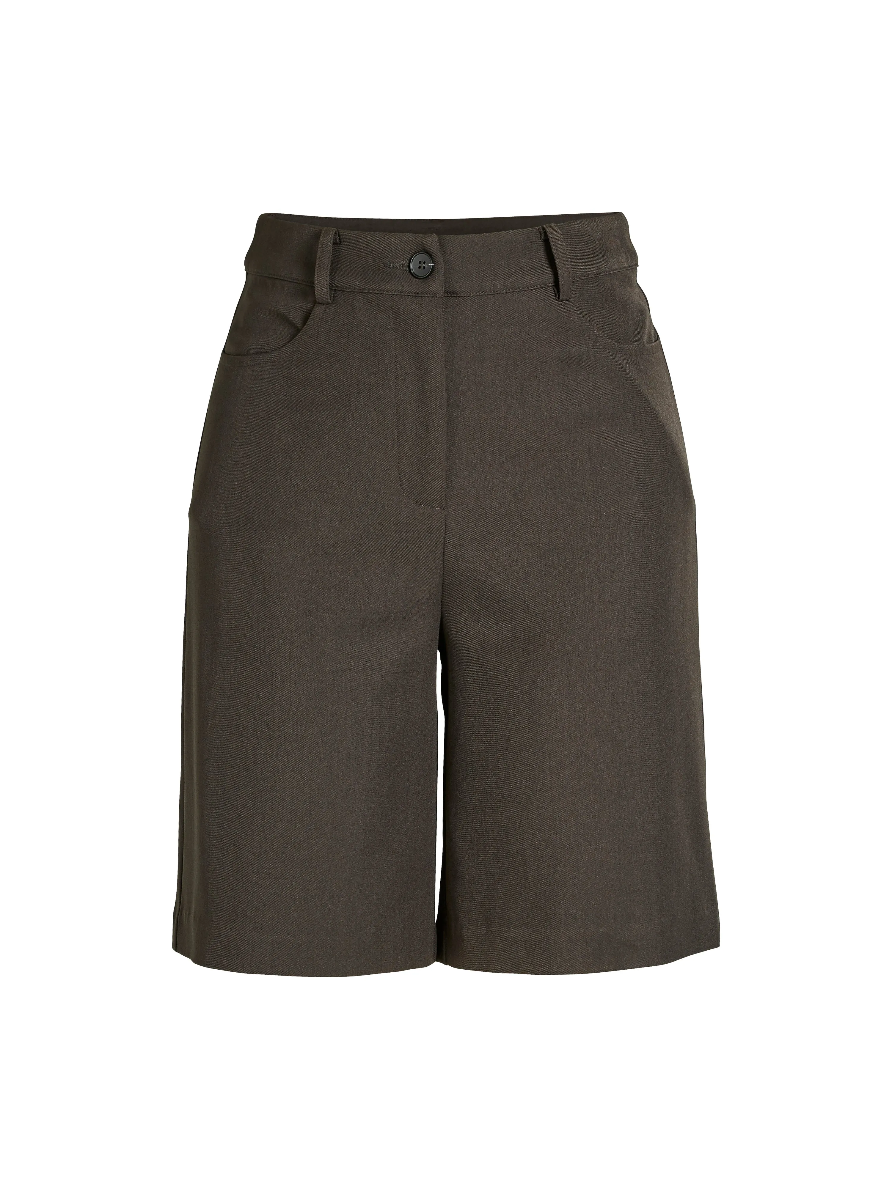 AMALIE shorts - Brown Basic Stretch