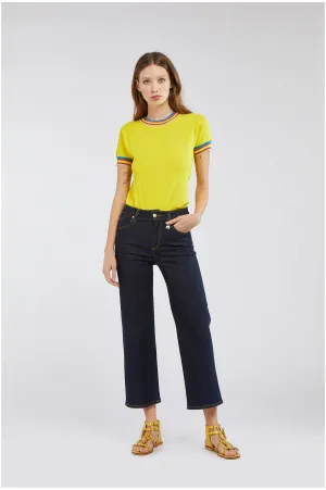 Timeless Outfit Caf??Noir denim culotte da donna C7JJ1003 B009 indaco