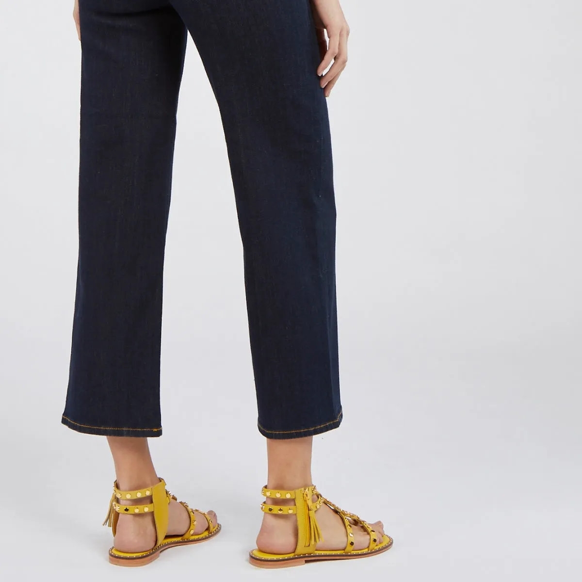 Modern Youth Style Party Look Caf??Noir denim culotte da donna C7JJ1003 B009 indaco