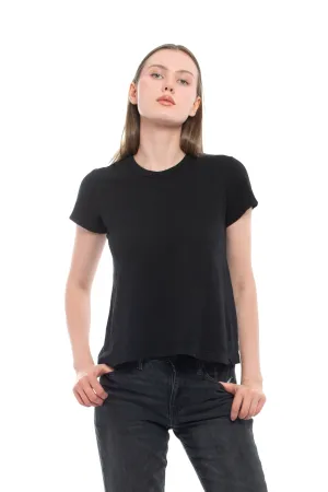 Adult Wear Baby Fit Shrunken Crew Short Sleeve Tee