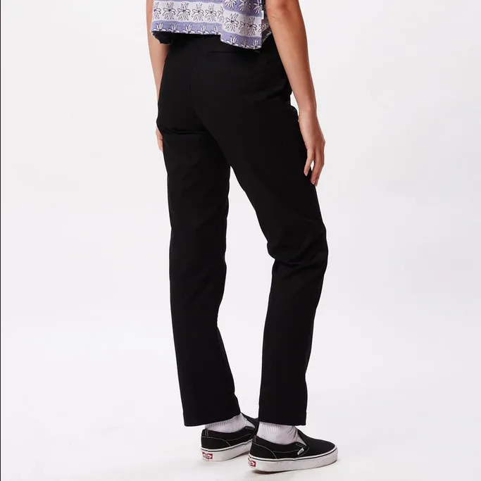 Everyday Outdoor Enthusiast Vibrant Weekender Wear Obey Pantalone casual per uomo e donna Straggler 142020150 nero
