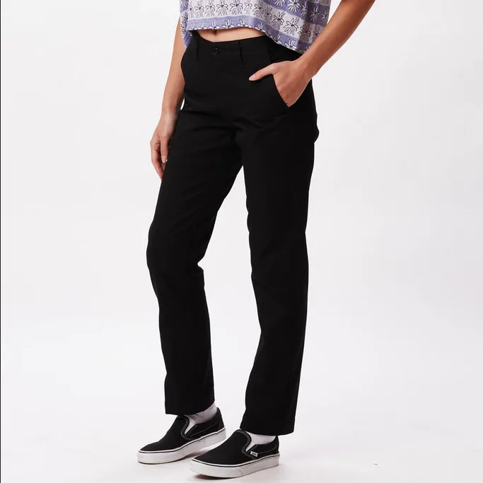 Obey Pantalone casual per uomo e donna Straggler 142020150 nero Eco Conscious Denim Daily Essential