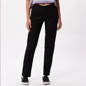 Anti Snag Thread Technology Obey Pantalone casual per uomo e donna Straggler 142020150 nero