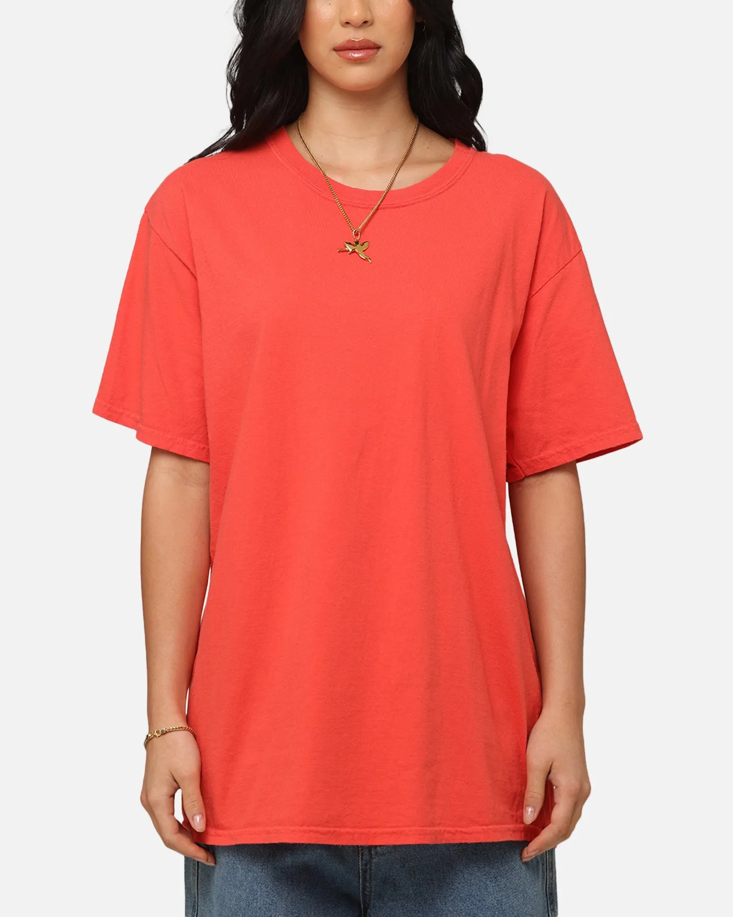 Culture Kings Basic T-Shirt Red SkinFriendlyFibers Weekend Essential