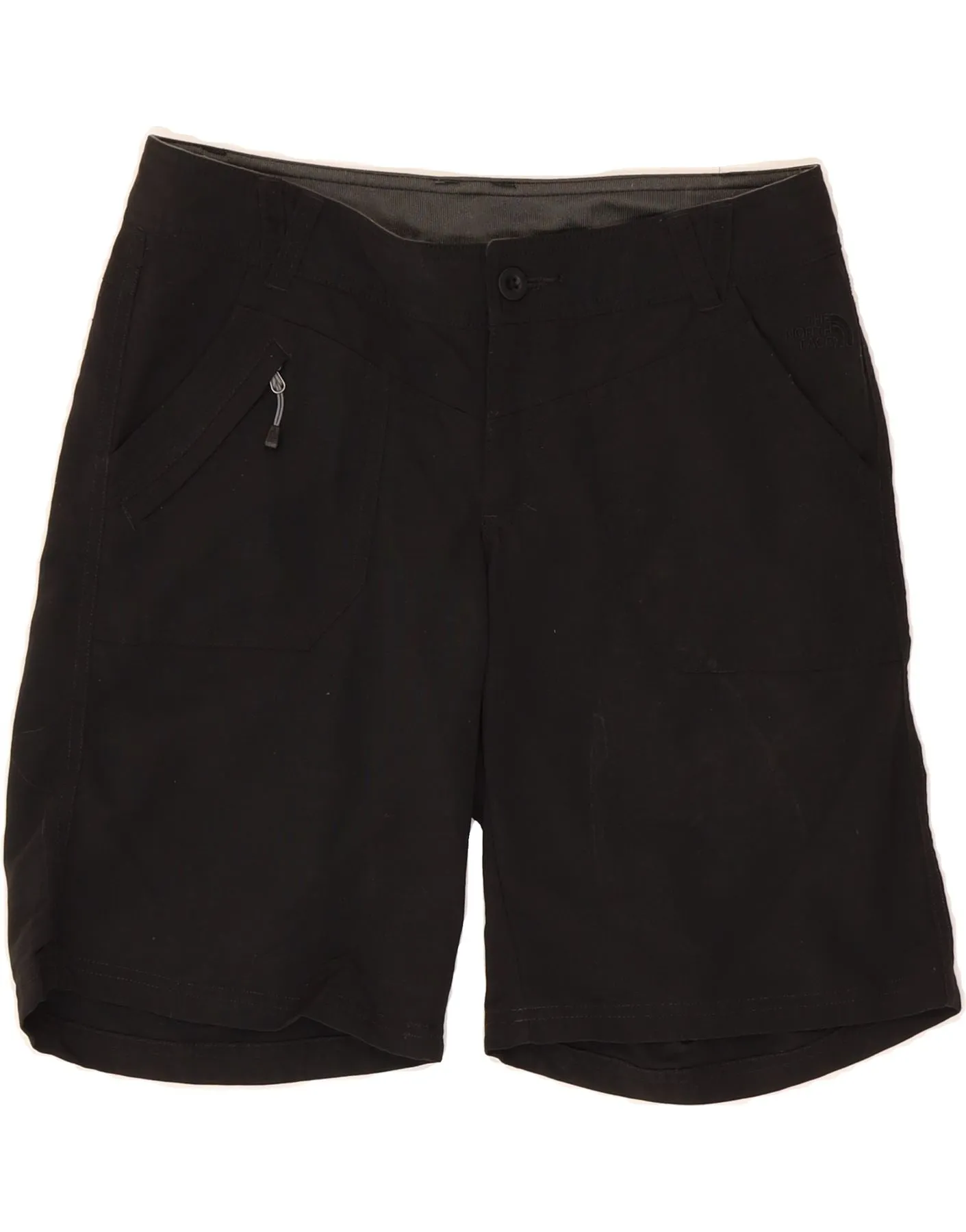 THE NORTH FACE Womens Shorts US 6 Medium W32 Black Quick Layer Fit