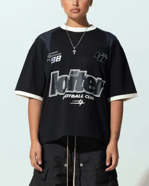 Loiter Tournament Jersey Black Stylish Look