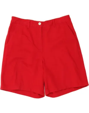RALPH LAUREN Womens Chino Shorts US 10 Large W32  Red Cotton animal print shorts