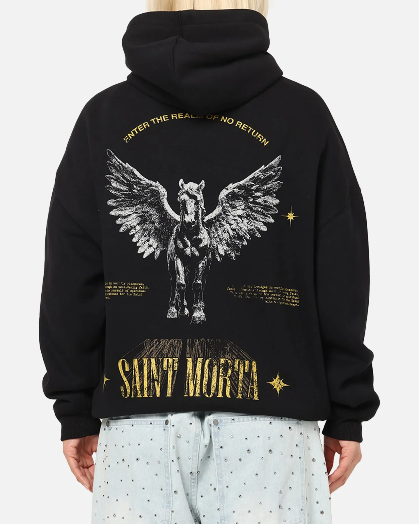 Freelancer Uniform Saint Morta Realm Of Return Boxy Hoodie Black