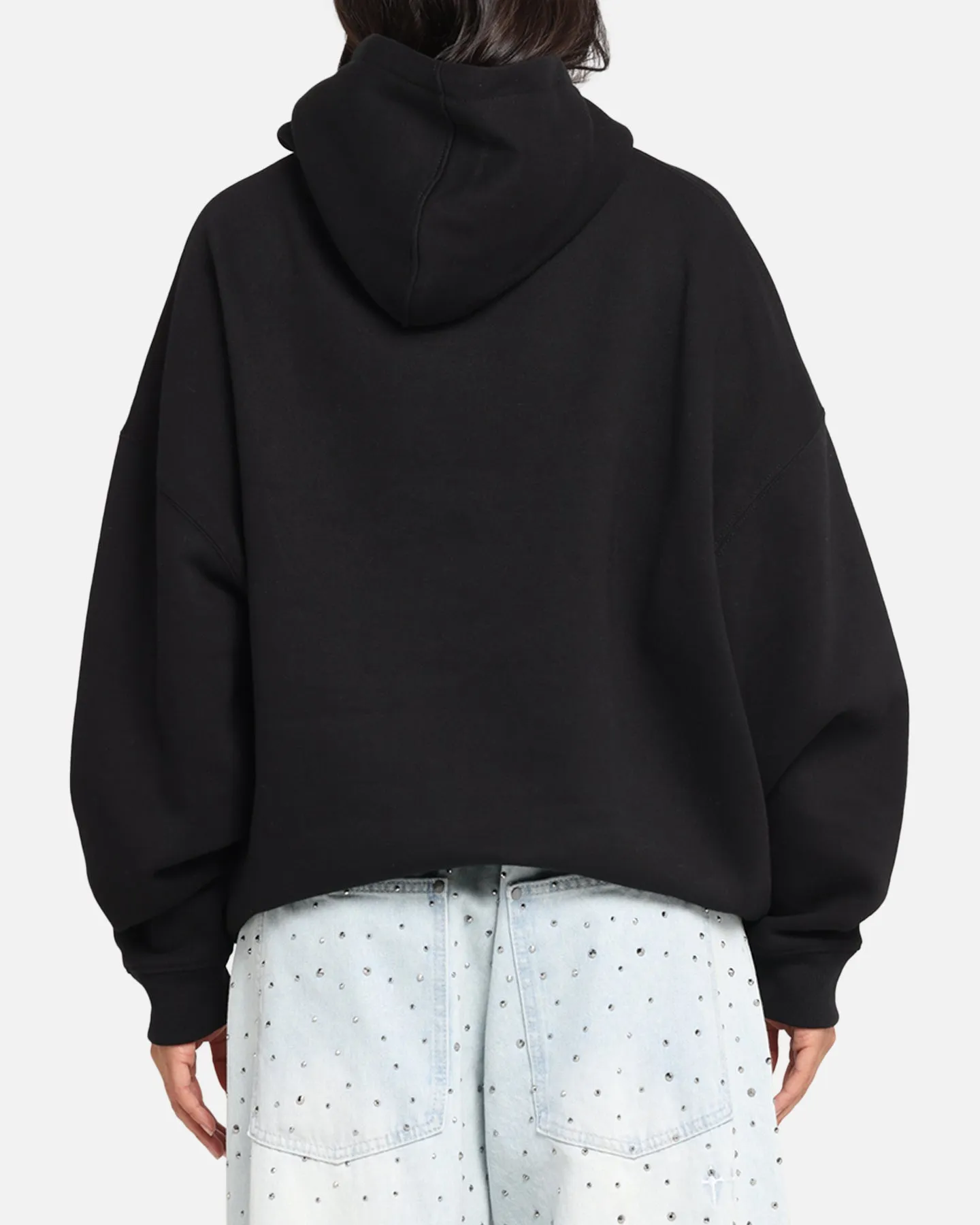 horseback riding outfit Style Sense Saint Morta Vision Boxy Hoodie Black