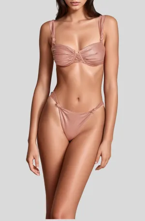 Flattering-Silhouette Glossy Finish Megan Top