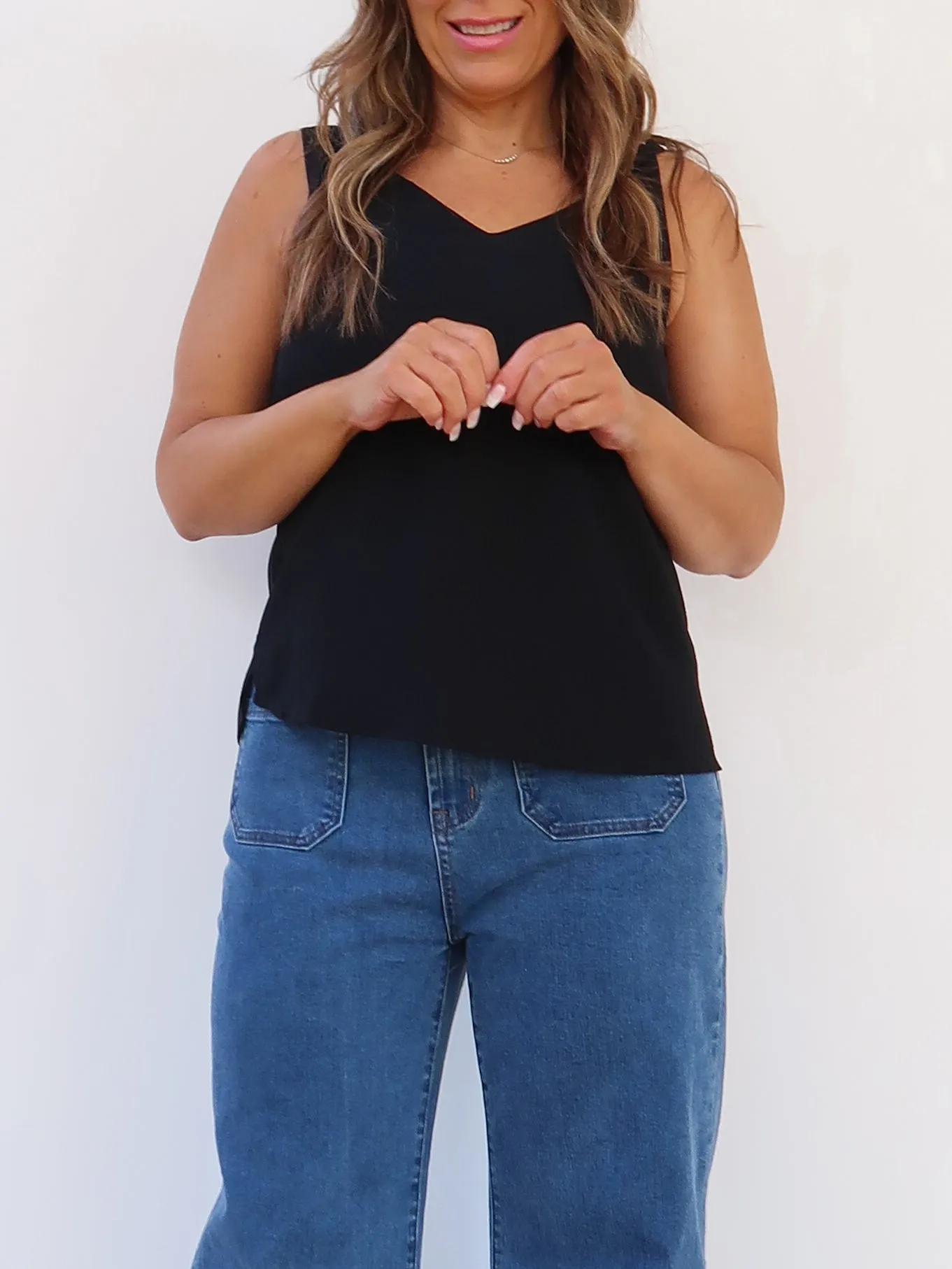 civilian use heavy - weight Susan Top - Black