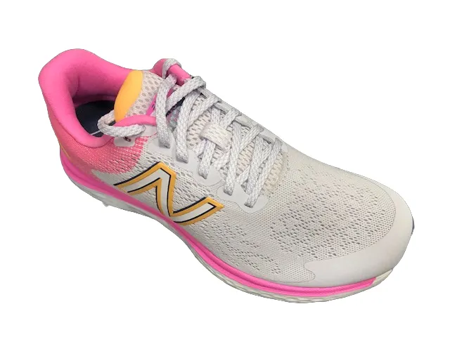 New Balance scarpa da corsa da donna W680CE7 grigio-rosa Slow Pace