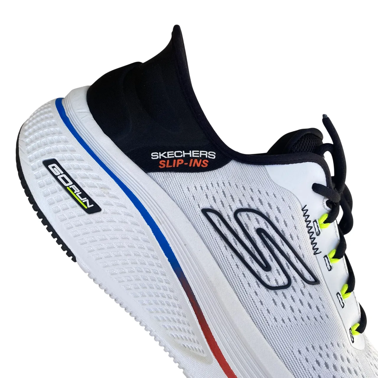 Skechers scarpa da ginnastica da uomo Slip-ins GO RUN Elevate 2.0 Banyan 220853/WMLT bianco Lightweight Cushioning Technology budget - brand shoes